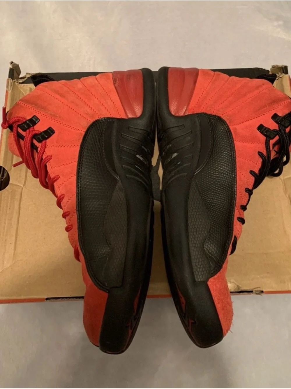 Jordan 12 Retro Reverse Flu Game 2020  Size 10.5